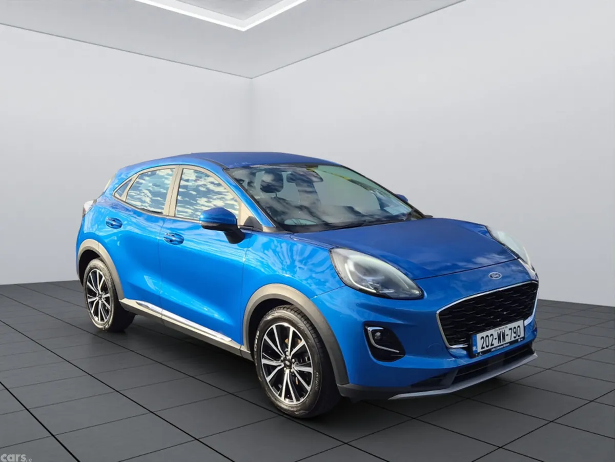 Ford Puma MPV, Petrol Hybrid, 2020, Blue