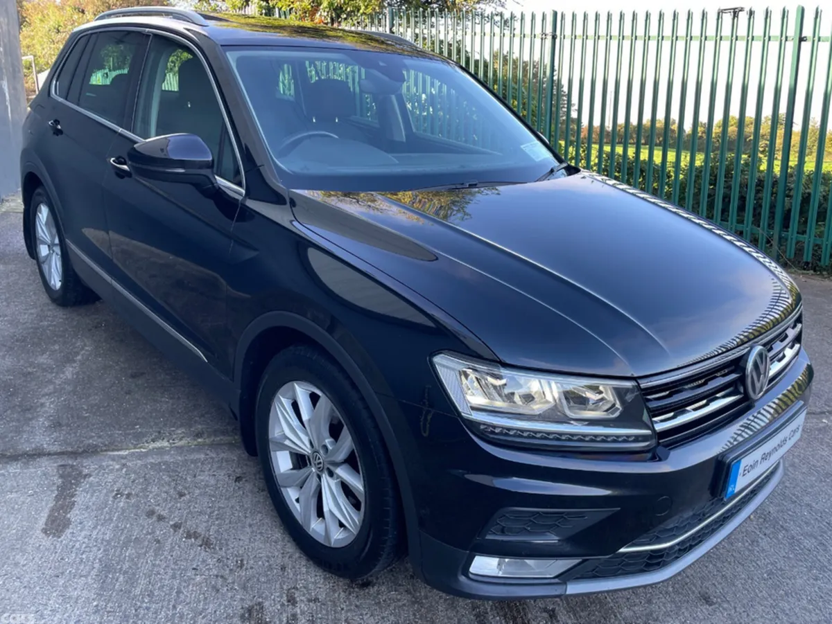 Volkswagen Tiguan SUV, Diesel, 2017, Black