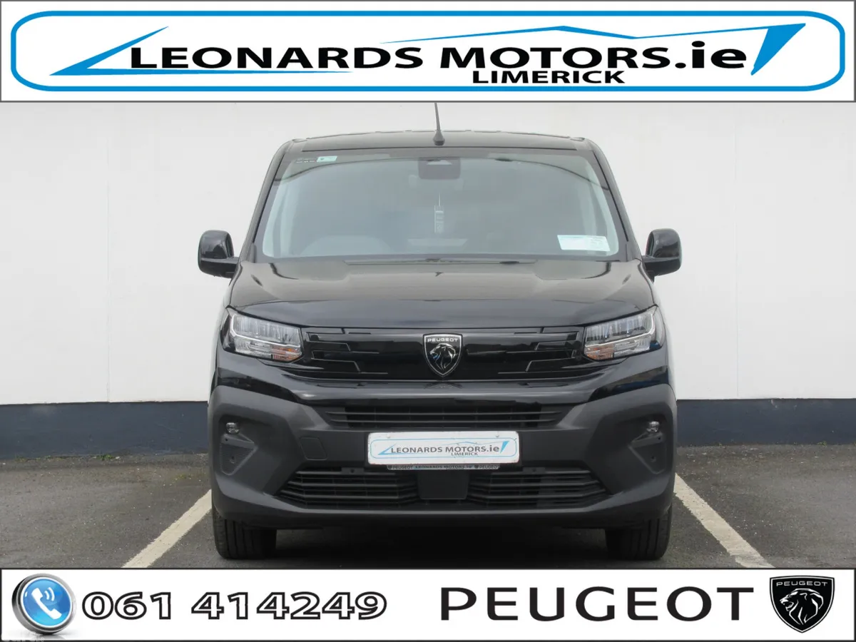 Peugeot Partner Van, Diesel, 2026, Black