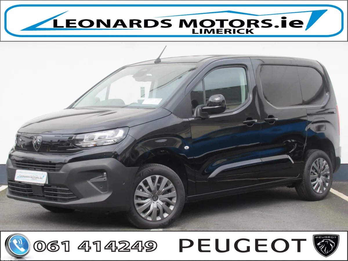 Peugeot Partner Van, Diesel, 2026, Black