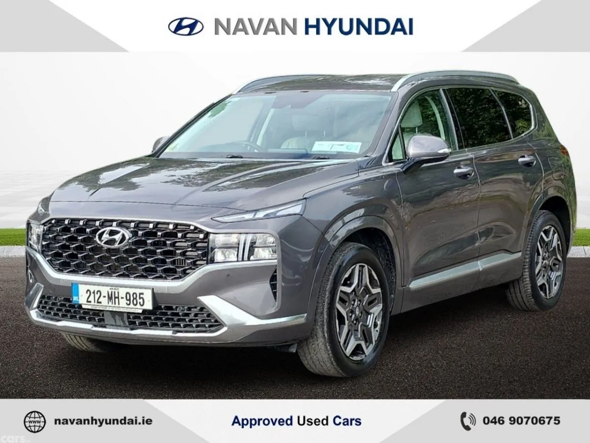 Hyundai Santa Fe SUV, Petrol Plug-in Hybrid, 2021, Grey