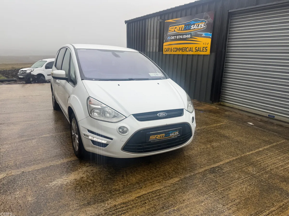 Ford S-Max MPV, Diesel, 2014, White