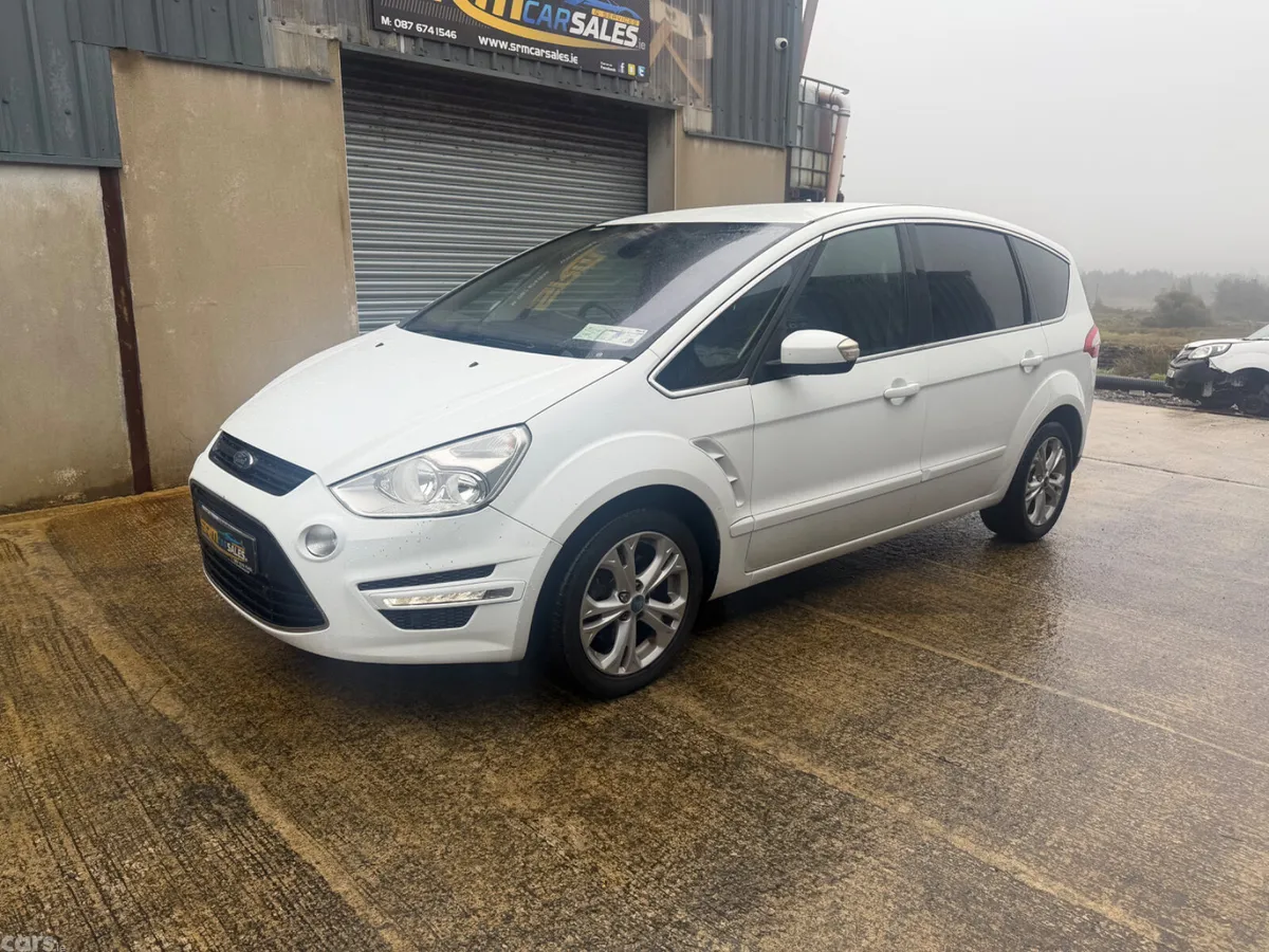 Ford S-Max MPV, Diesel, 2014, White