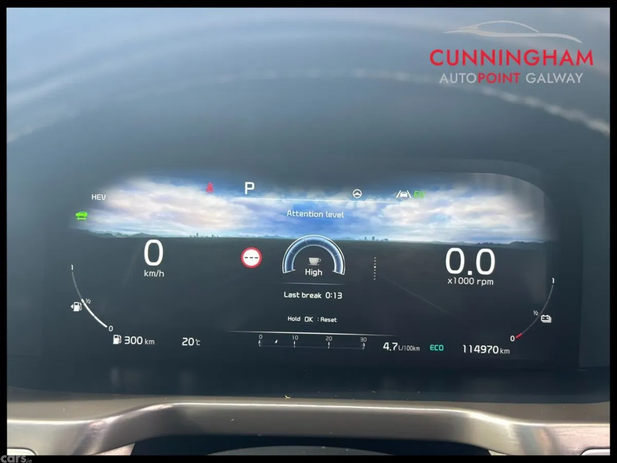 Kia Sorento SUV, Petrol Plug-in Hybrid, 2021, Blue