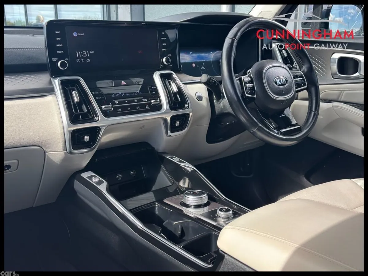 Kia Sorento SUV, Petrol Plug-in Hybrid, 2021, Blue