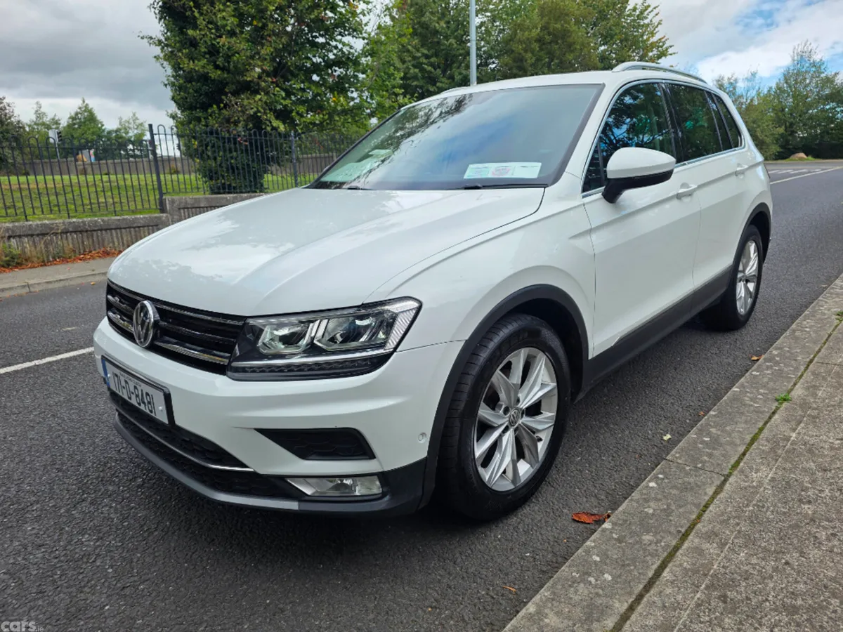 Volkswagen Tiguan Hatchback, Diesel, 2017, White