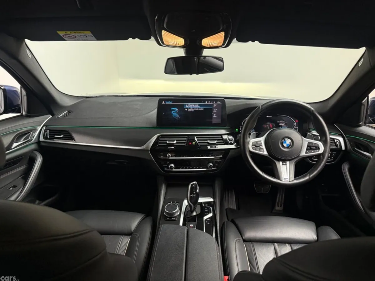 BMW 5-Series Saloon, Petrol Plug-in Hybrid, 2021, Blue