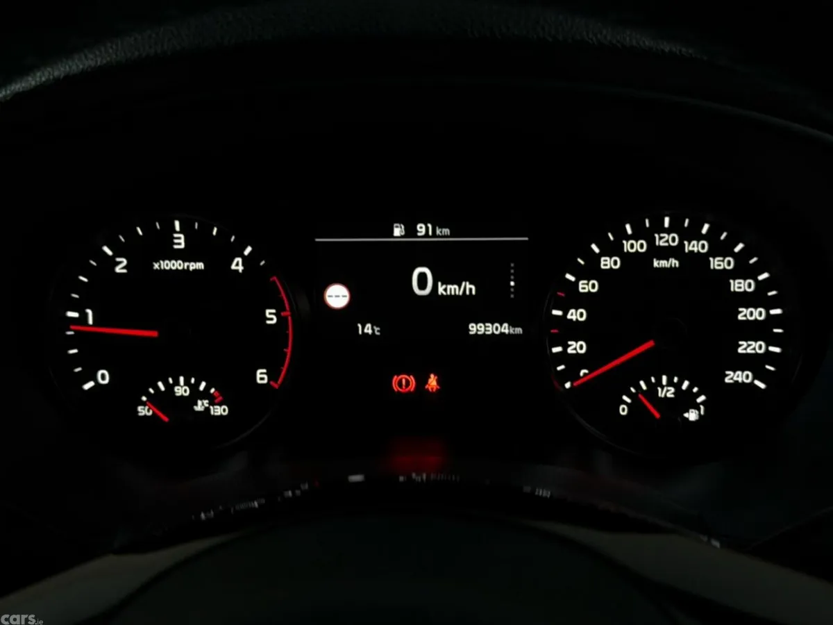 Kia Sportage SUV, Diesel Hybrid, 2021, Red