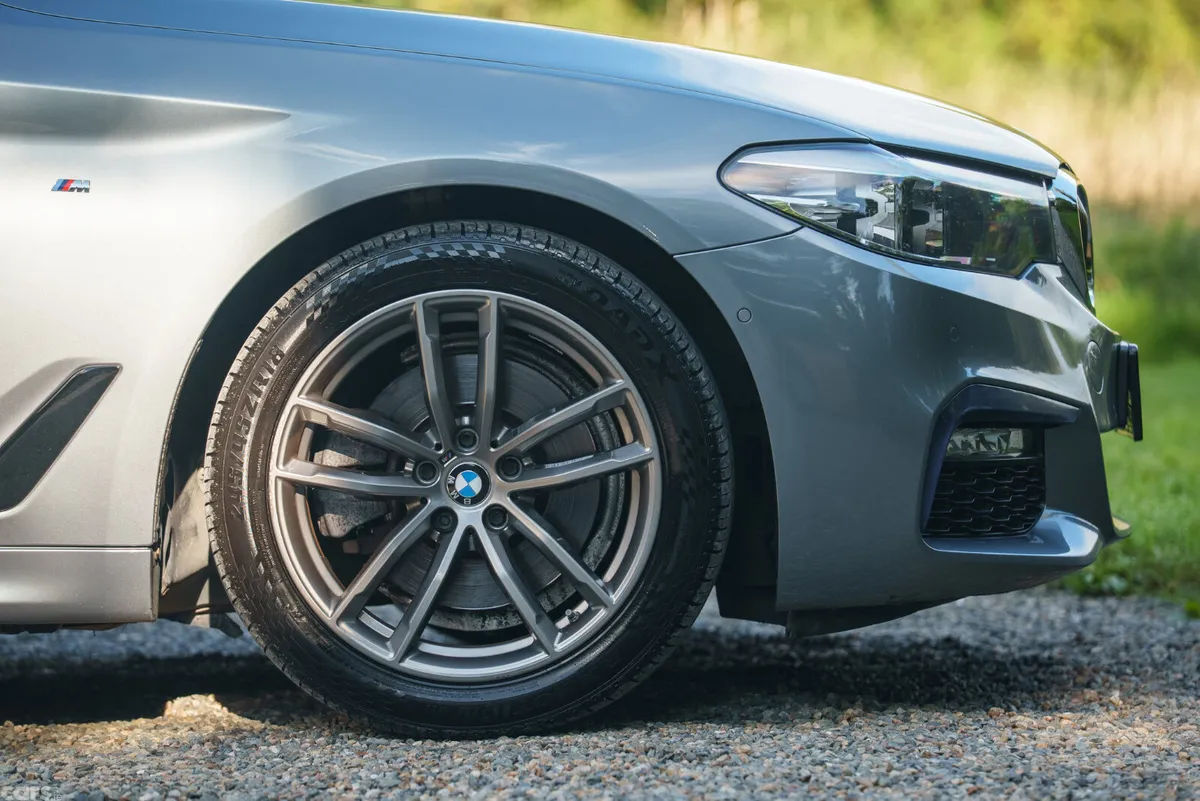 BMW 5-Series Saloon, Petrol, 2018, Grey