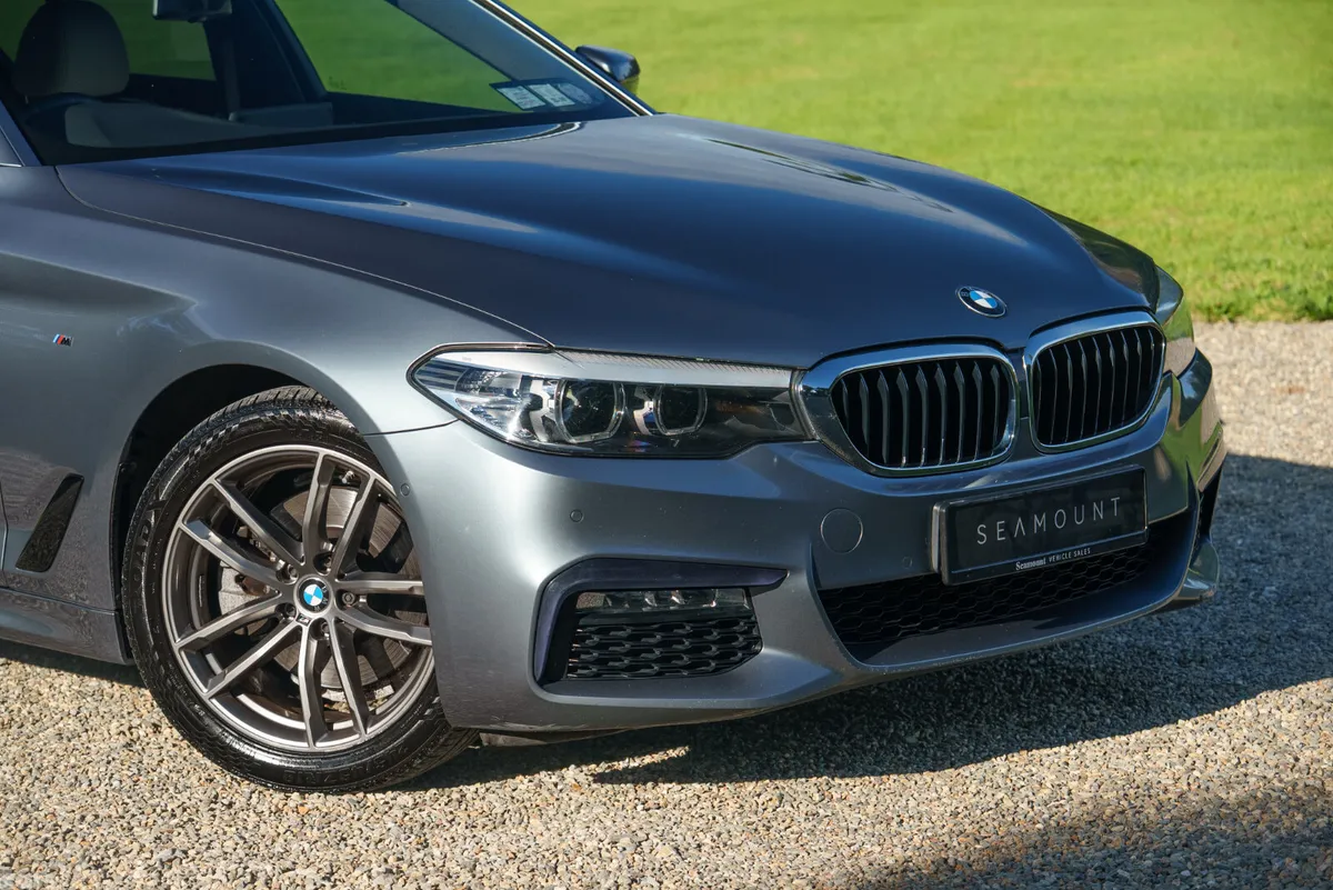 BMW 5-Series Saloon, Petrol, 2018, Grey