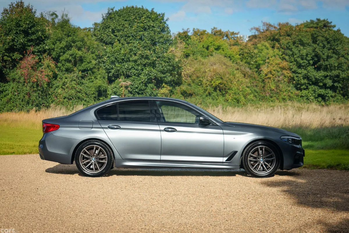 BMW 5-Series Saloon, Petrol, 2018, Grey