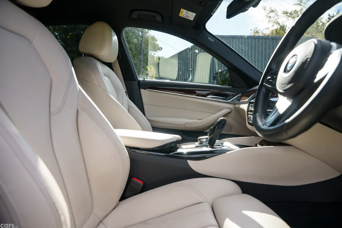 BMW 5-Series Saloon, Petrol, 2018, Grey