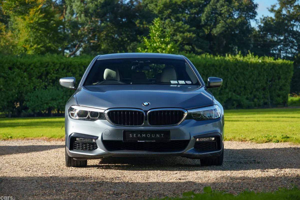 BMW 5-Series Saloon, Petrol, 2018, Grey