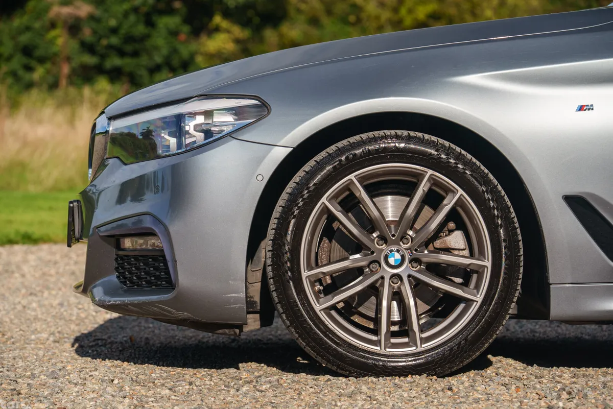 BMW 5-Series Saloon, Petrol, 2018, Grey