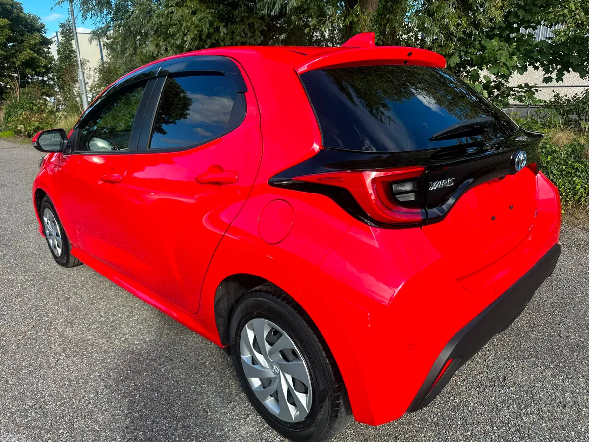 Toyota Yaris Hatchback, Petrol Hybrid, 2022, Red