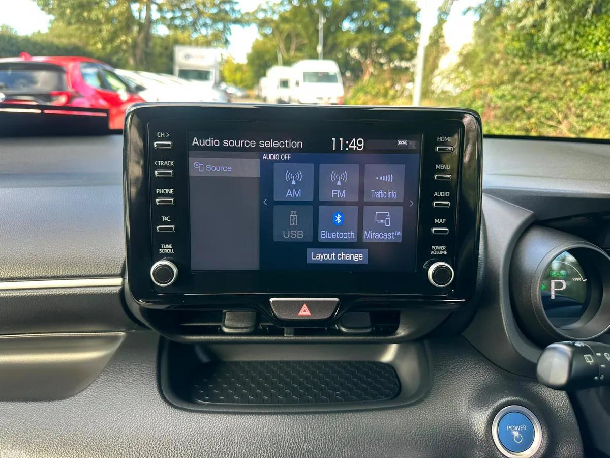 Toyota Yaris Hatchback, Petrol Hybrid, 2022, Red