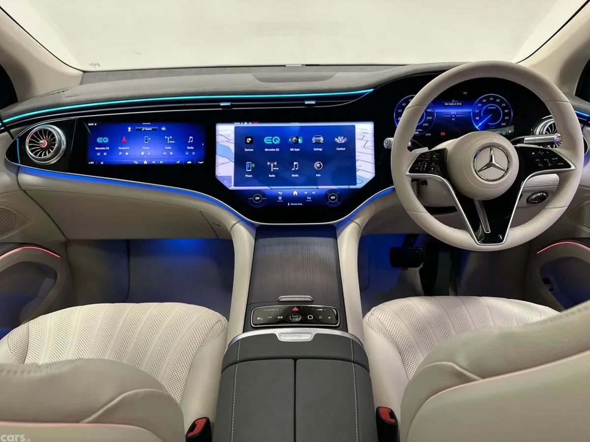 Mercedes-Benz EQS SUV, Electric, 2026, Blue