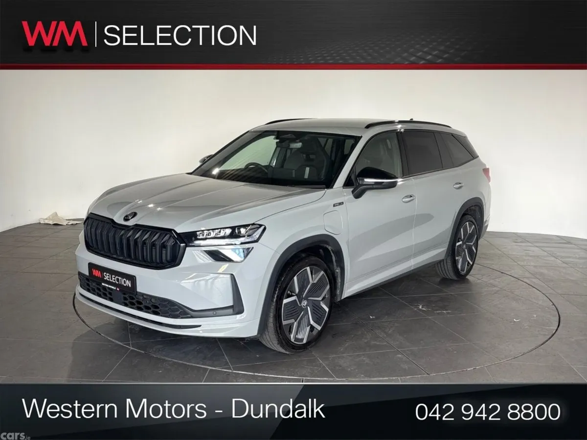 Skoda Kodiaq SUV, Petrol Plug-in Hybrid, 2025, Grey