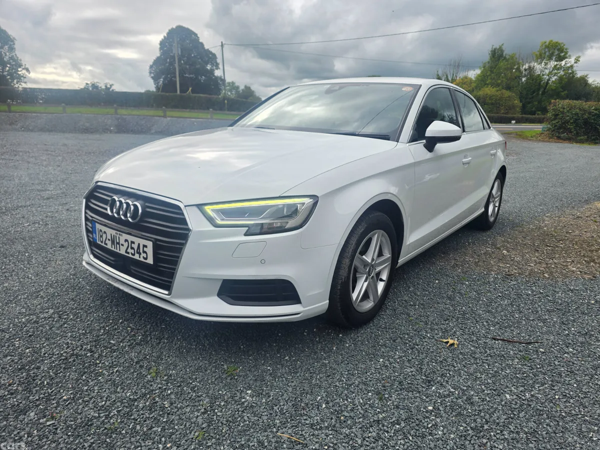 Audi A3 Saloon, Petrol, 2018, White