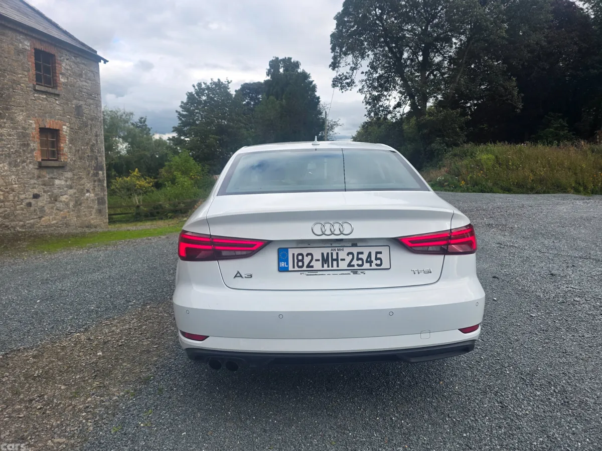 Audi A3 Saloon, Petrol, 2018, White