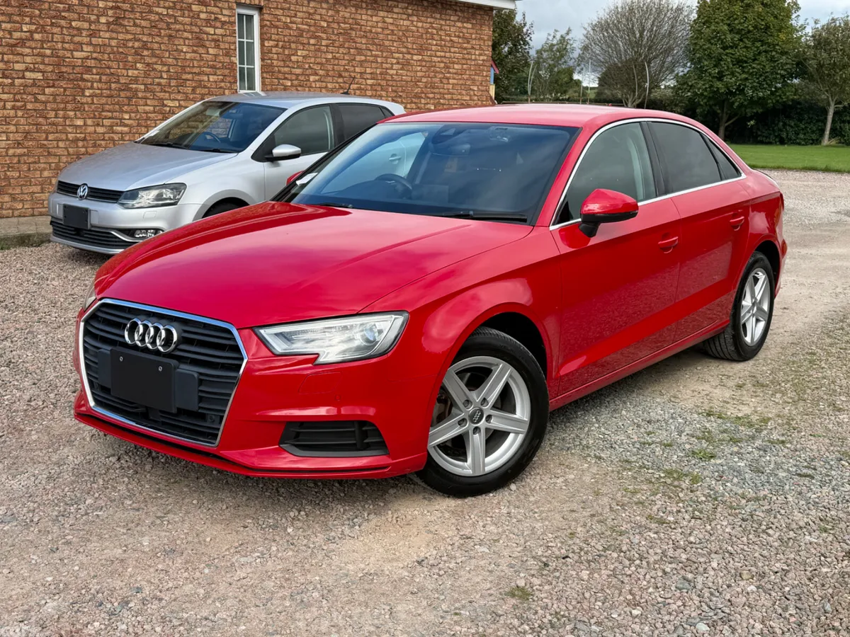 Audi A3 Saloon, Petrol, 2017, Red