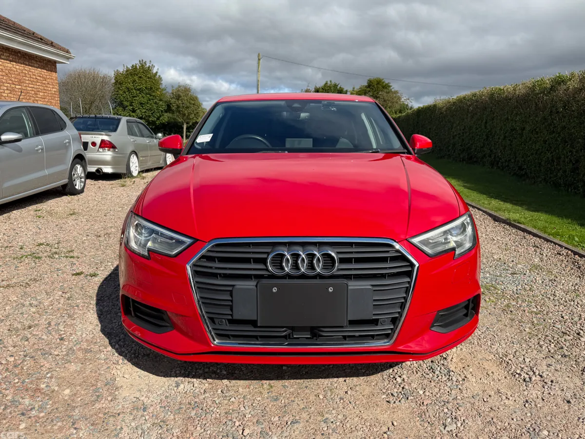 Audi A3 Saloon, Petrol, 2017, Red