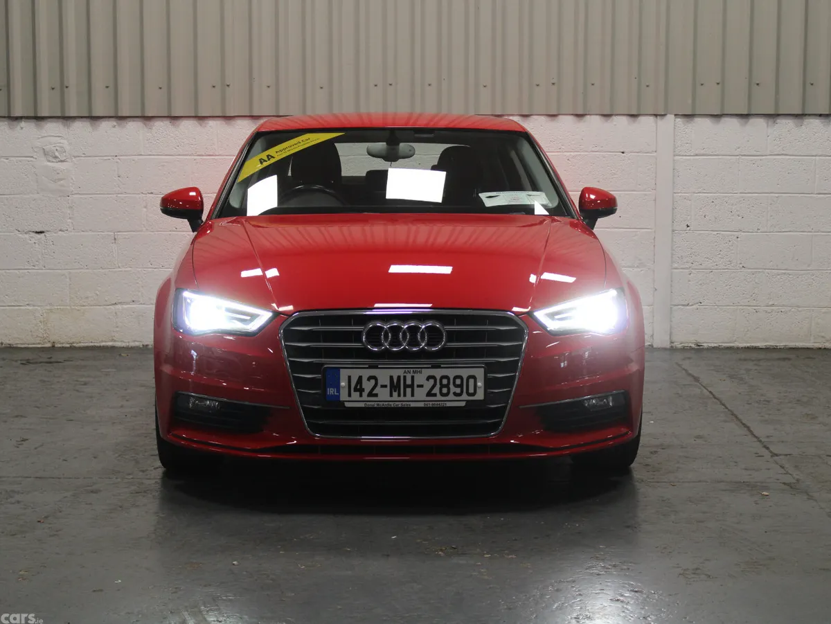 Audi A3 Saloon, Petrol, 2014, Red