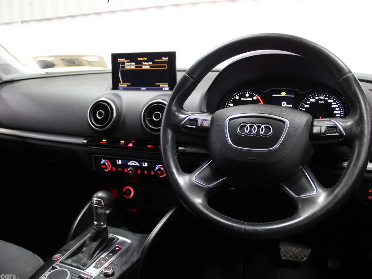 Audi A3 Saloon, Petrol, 2014, Red