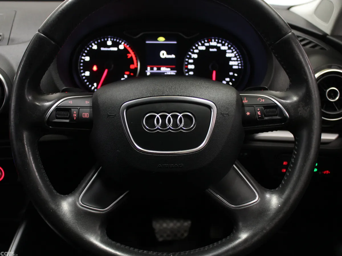 Audi A3 Saloon, Petrol, 2014, Red