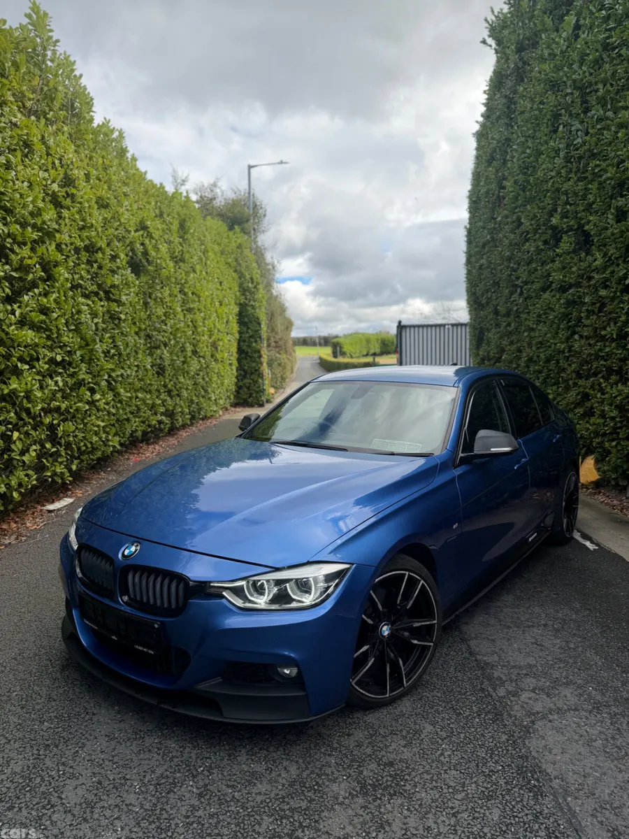 BMW 3-Series Saloon, Diesel, 2017, Blue
