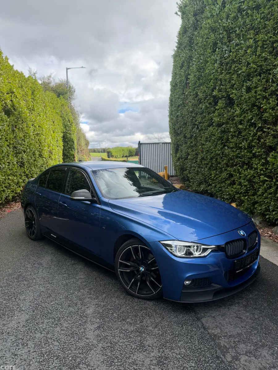 BMW 3-Series Saloon, Diesel, 2017, Blue