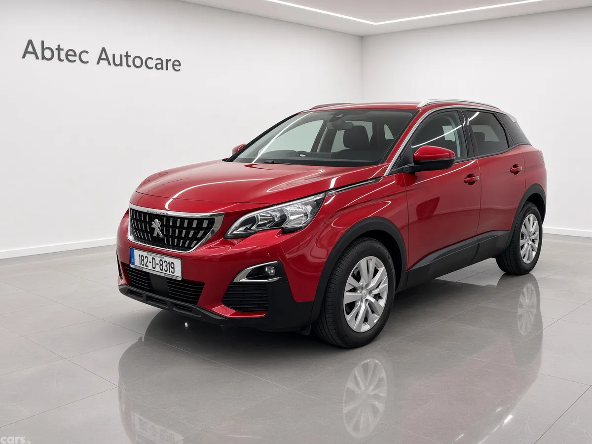 Peugeot 3008 MPV, Petrol, 2018, Red