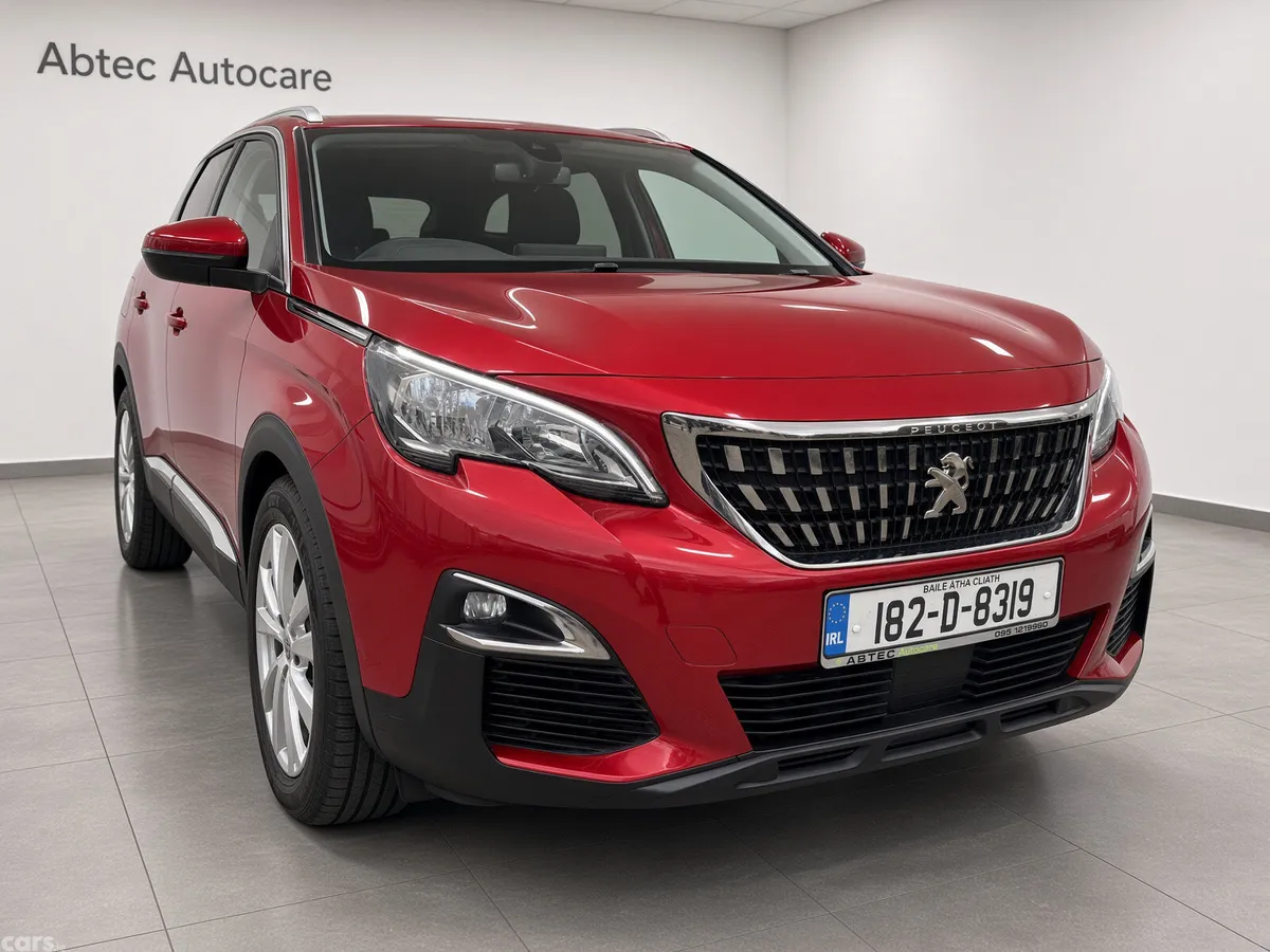 Peugeot 3008 MPV, Petrol, 2018, Red