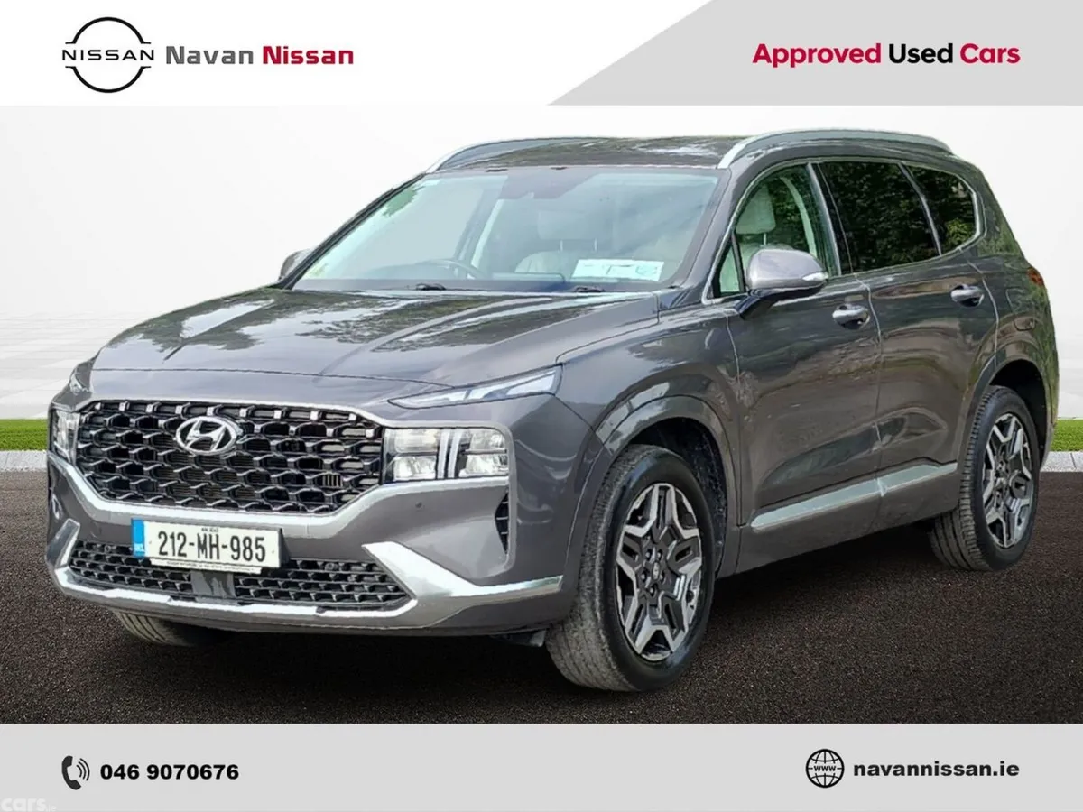Hyundai Santa Fe SUV, Petrol Plug-in Hybrid, 2021, Grey