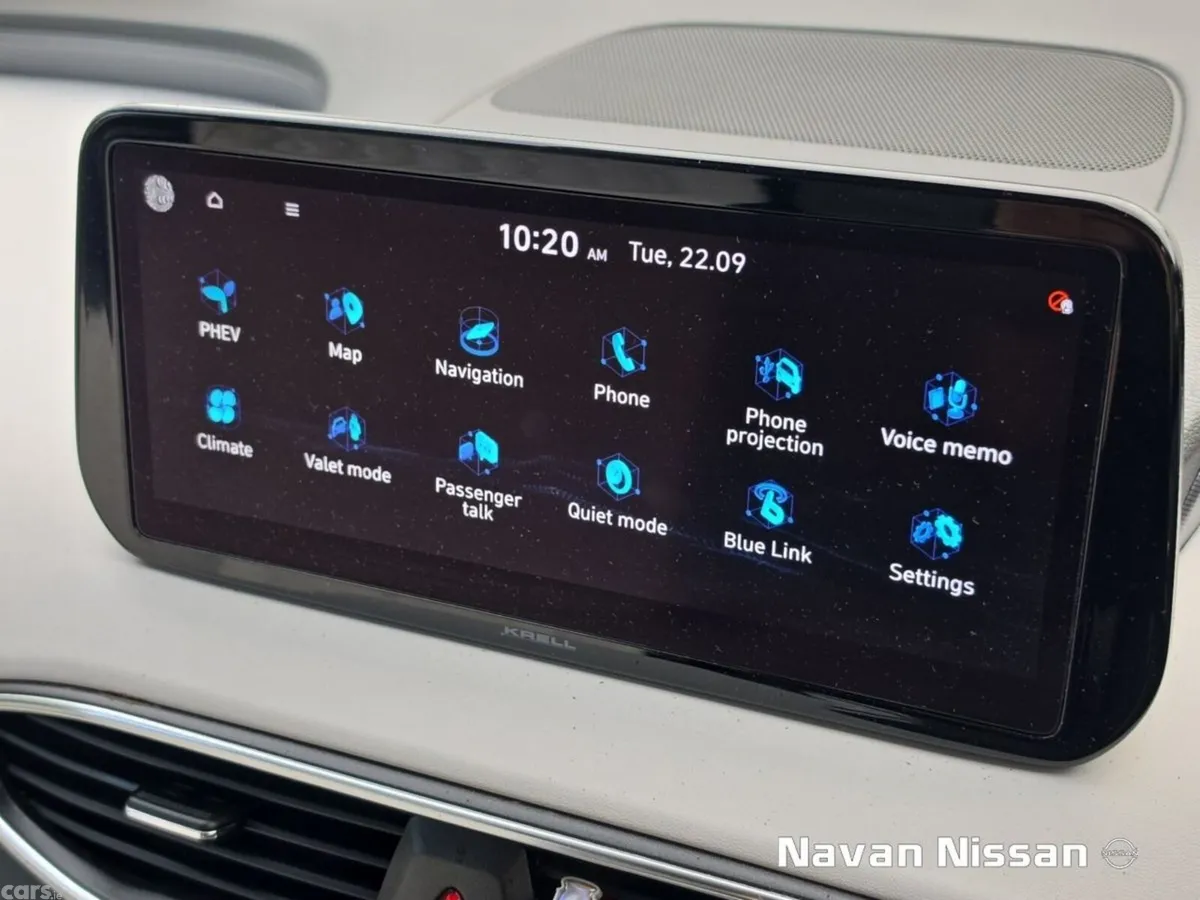 Hyundai Santa Fe SUV, Petrol Plug-in Hybrid, 2021, Grey