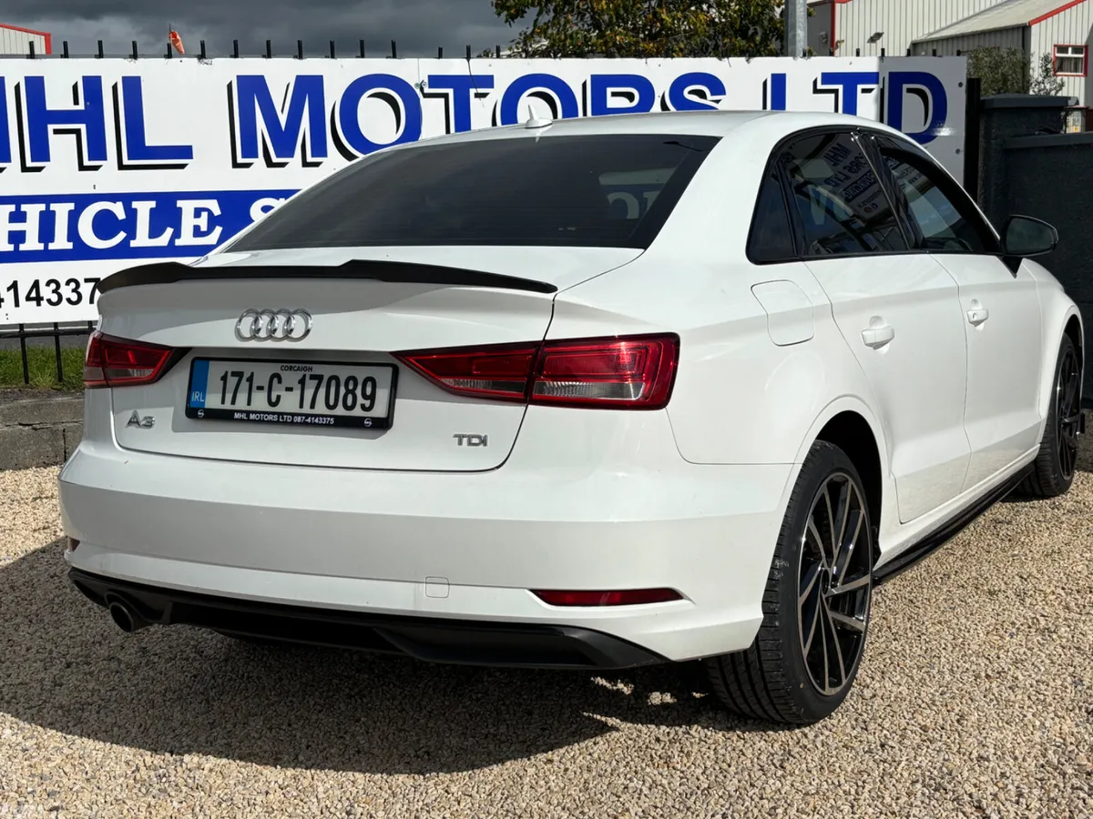 Audi A3 Saloon, Diesel, 2017, White