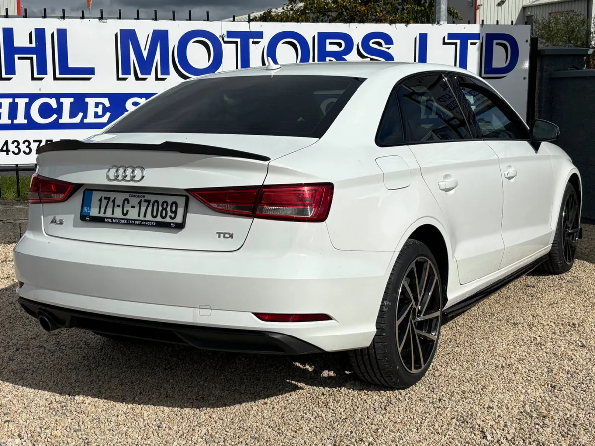 Audi A3 Saloon, Diesel, 2017, White
