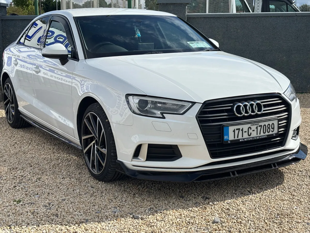 Audi A3 Saloon, Diesel, 2017, White