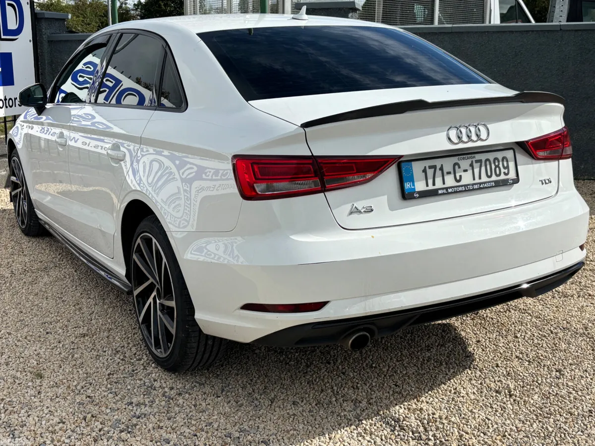 Audi A3 Saloon, Diesel, 2017, White