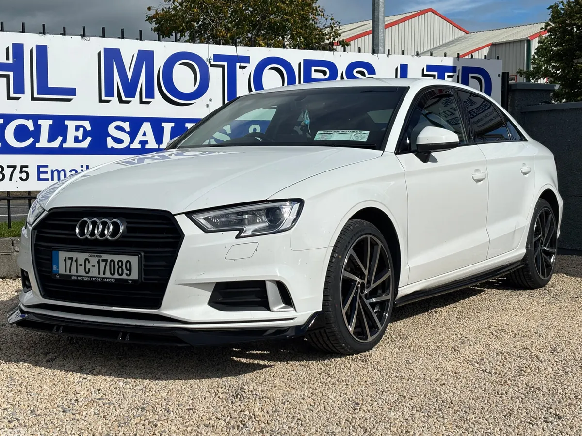 Audi A3 Saloon, Diesel, 2017, White