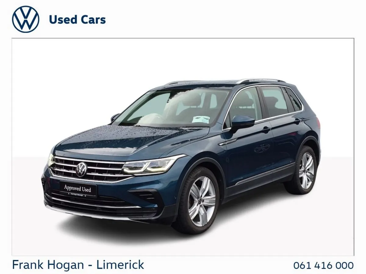 Volkswagen Tiguan SUV, Diesel, 2022, Blue