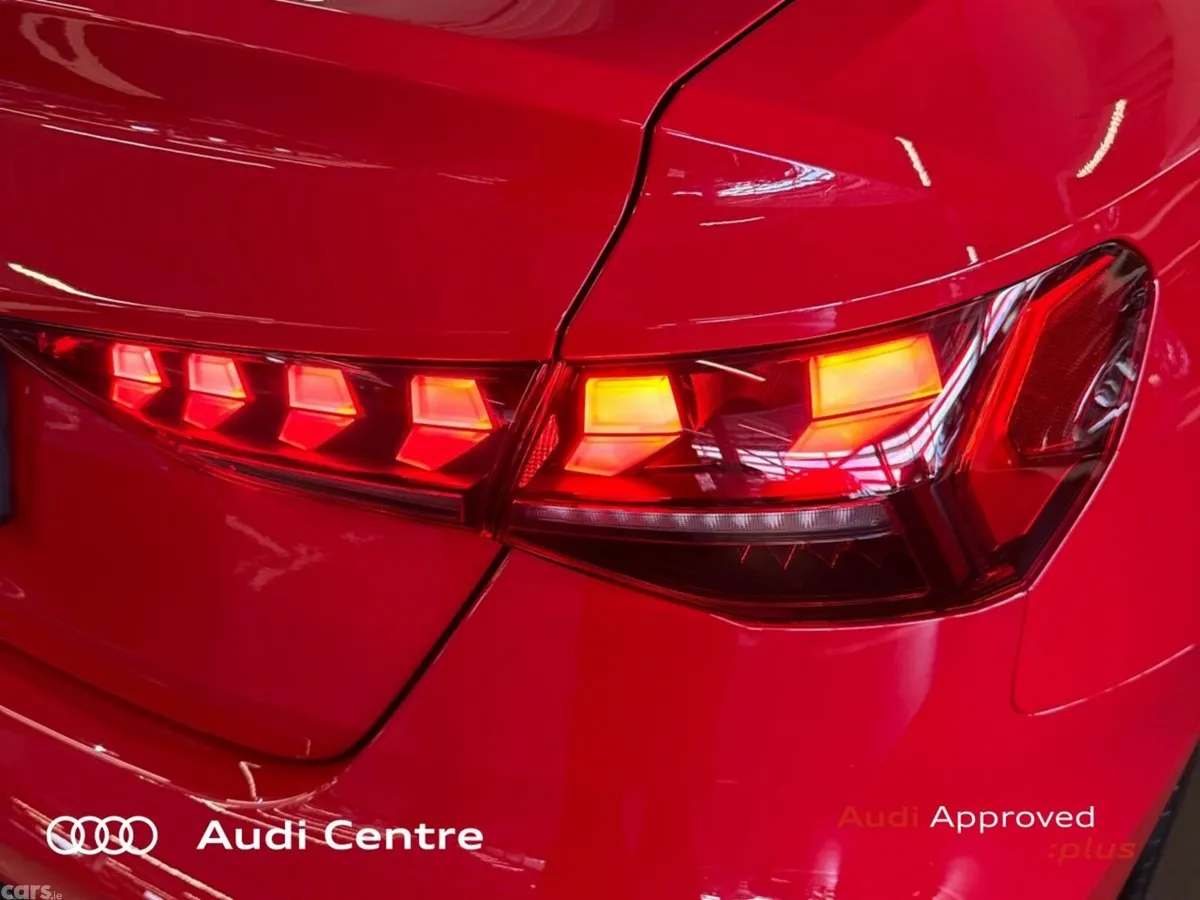 Audi A3 Saloon, Petrol, 2026, Red