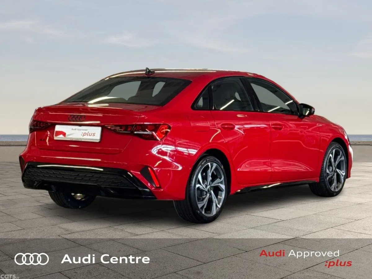 Audi A3 Saloon, Petrol, 2026, Red