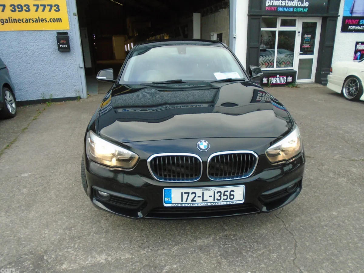 BMW 1-Series Hatchback, Petrol, 2017, Black