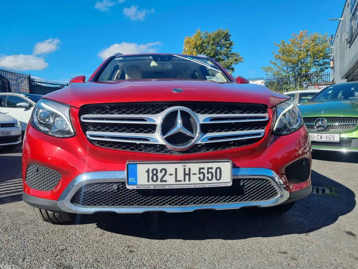 Mercedes-Benz GLC SUV, Diesel, 2018, Red