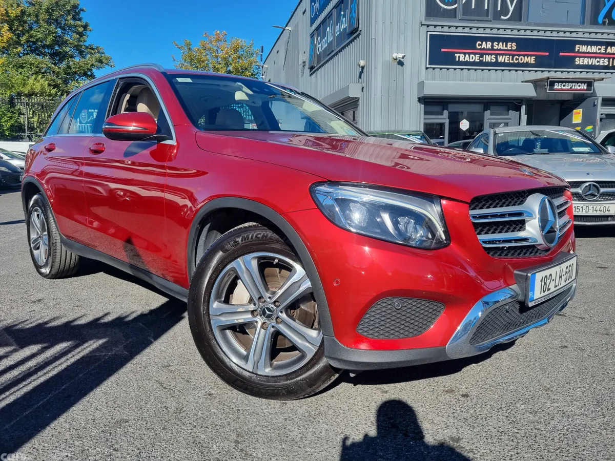 Mercedes-Benz GLC SUV, Diesel, 2018, Red