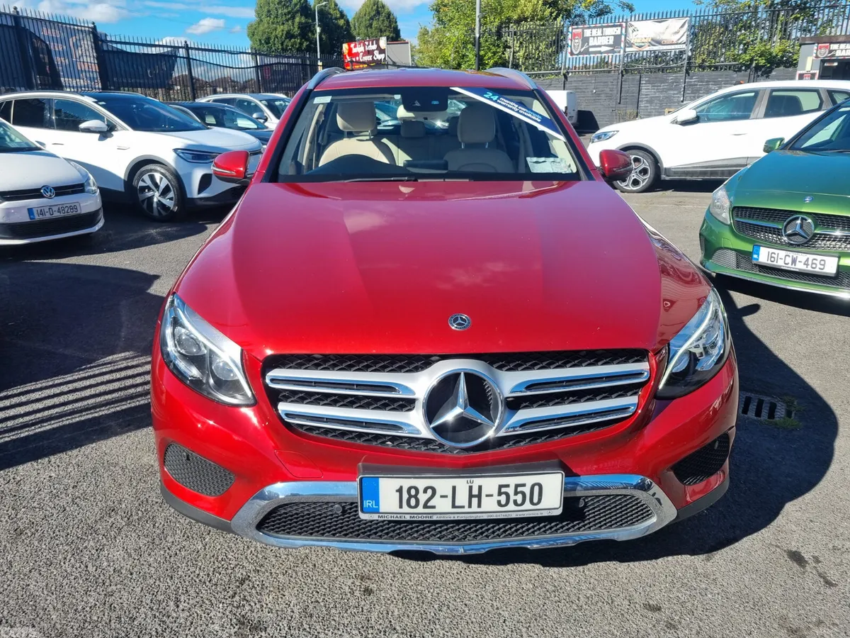 Mercedes-Benz GLC SUV, Diesel, 2018, Red