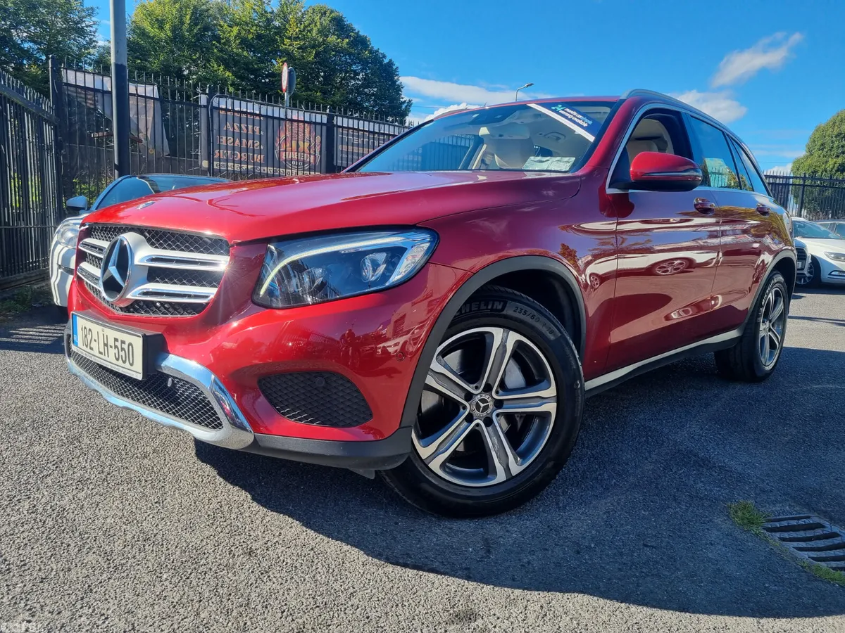 Mercedes-Benz GLC SUV, Diesel, 2018, Red