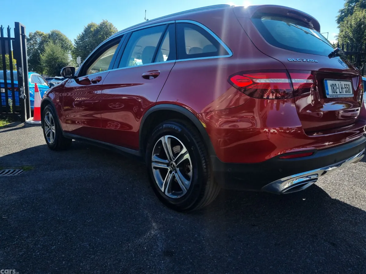 Mercedes-Benz GLC SUV, Diesel, 2018, Red