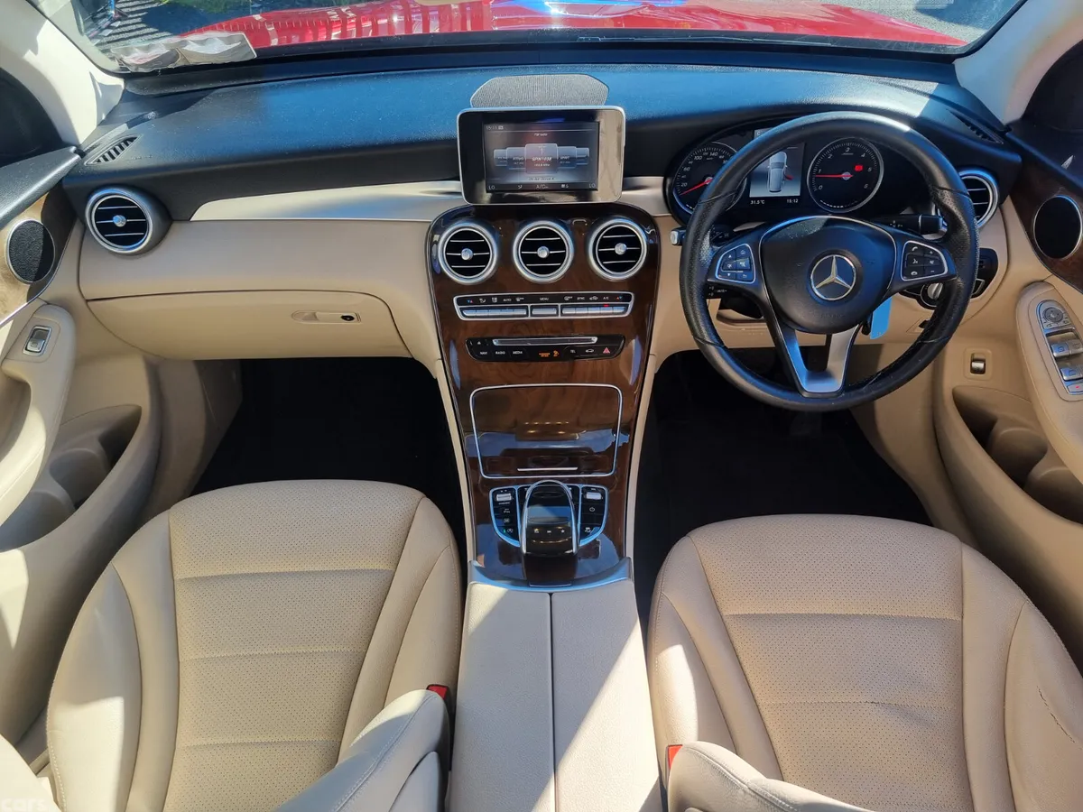 Mercedes-Benz GLC SUV, Diesel, 2018, Red